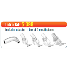 VACULUX ISOLATION INTRO KIT - MOUTHPIECES and ADAPTER