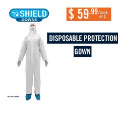 Disposable Protection Gown WASHABLE - Pack of 2