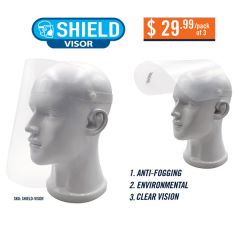SHIELD VISOR - Protective Medical Face shield Mask- IN STOCK